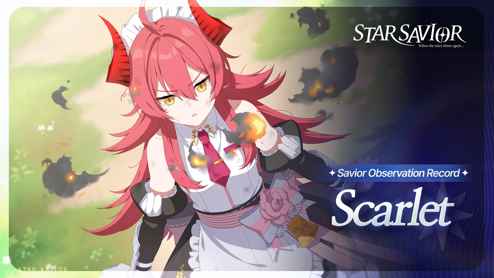 Star Savior Scarlet character art